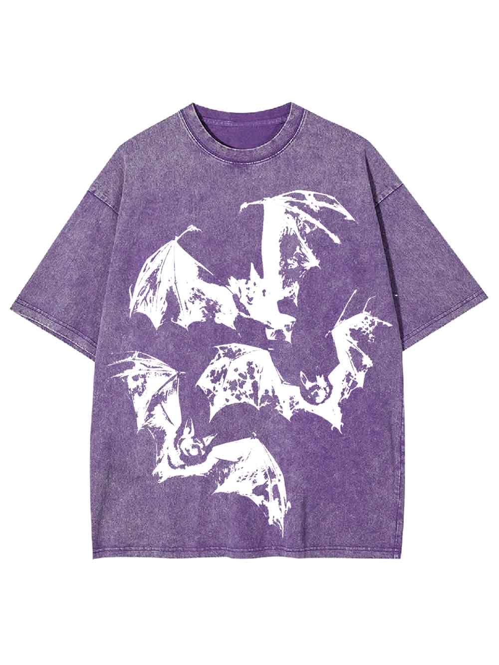 Flying Bats Washed Tshirt