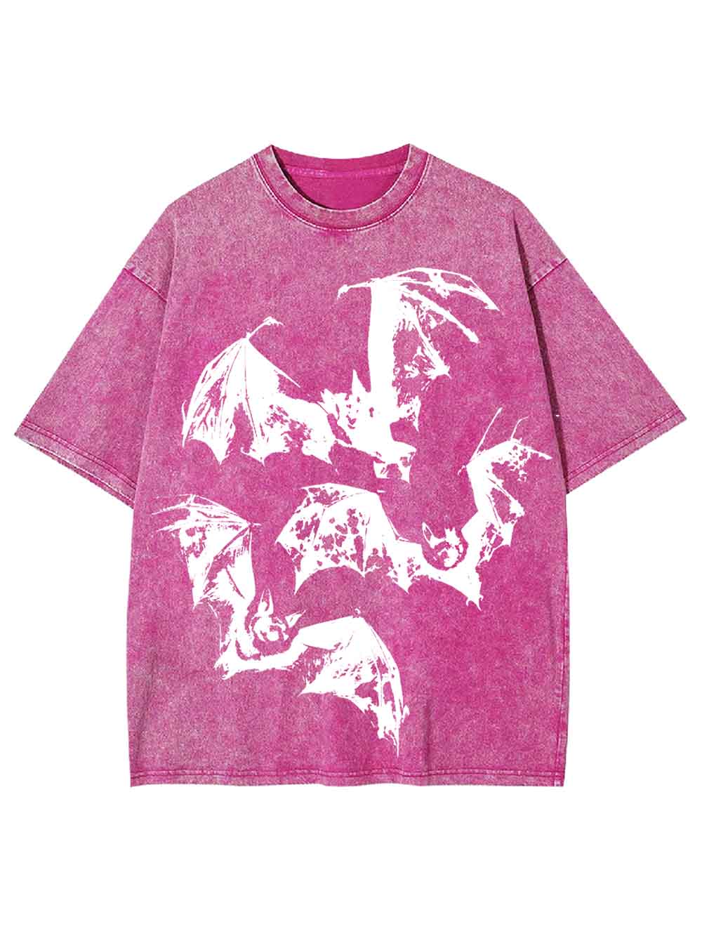 Flying Bats Washed Tshirt