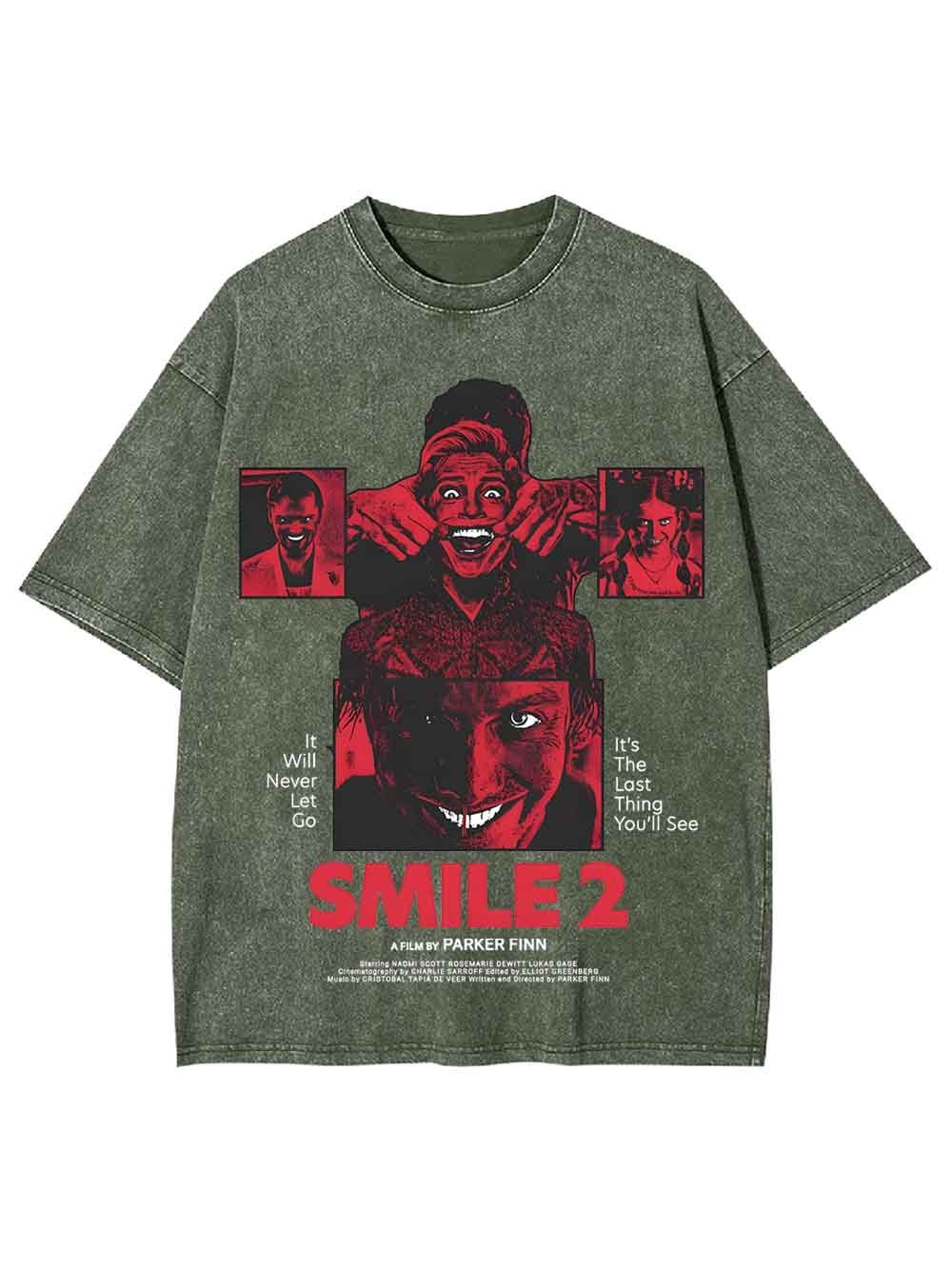 SMILE WASHED TSHIRT