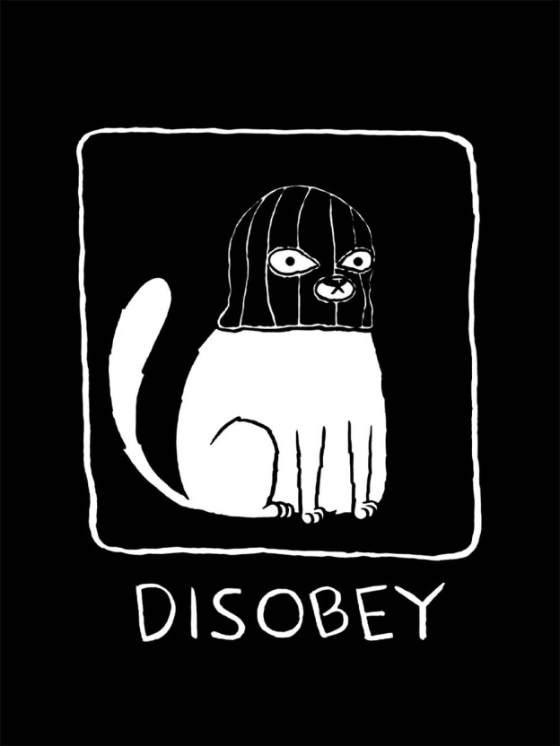 Disobey Washed Tshirt
