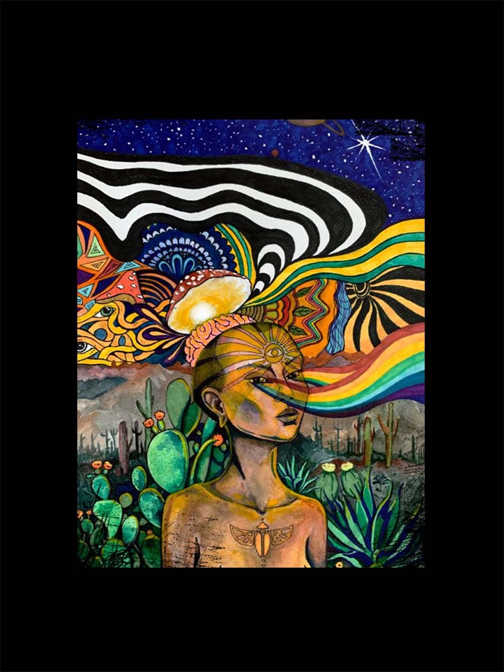 Awakening of the Mindscape Washed Tshirt