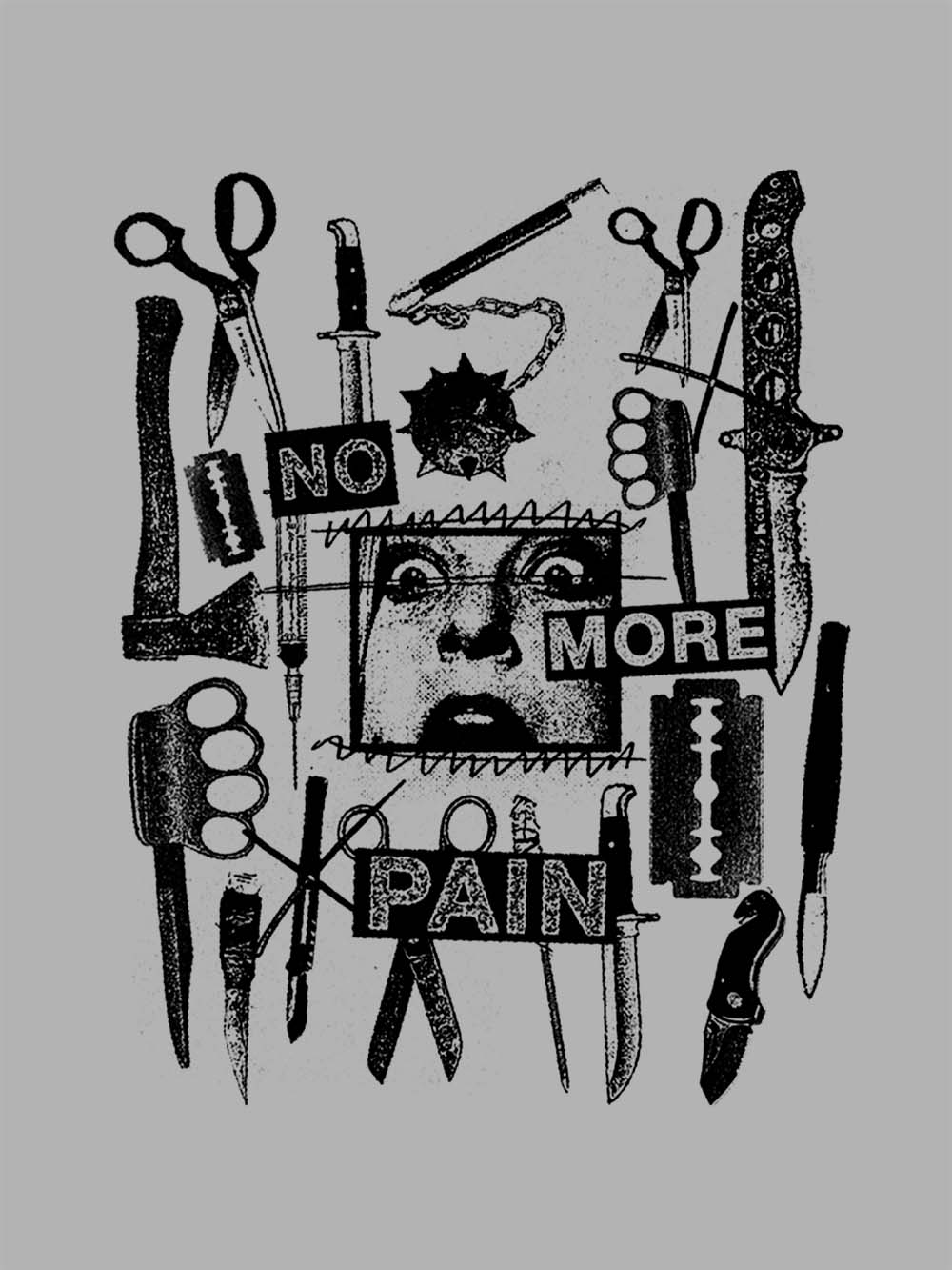 No More Pain Washed Tshirt