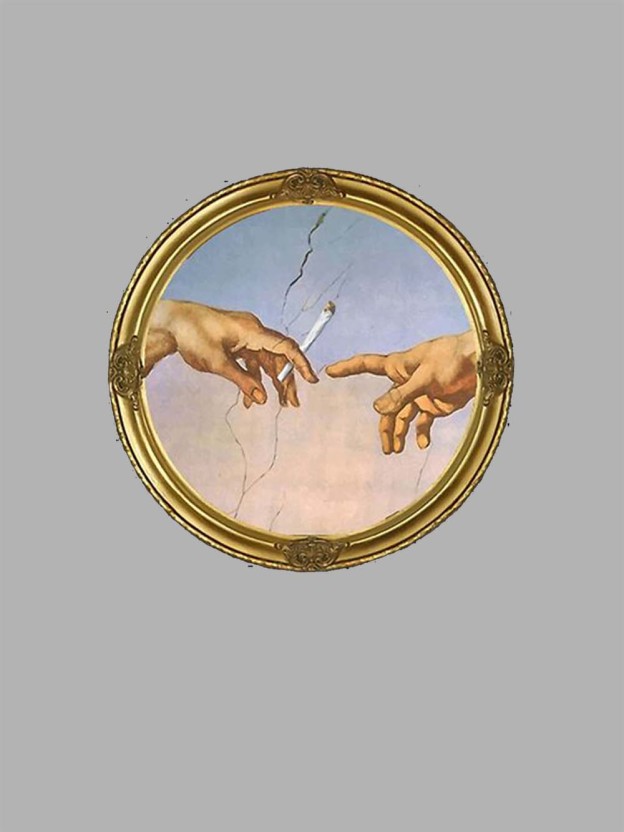 The Smoking Creation Washed Tshirt