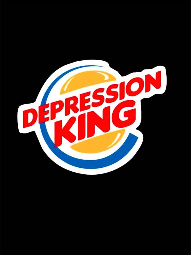 Depression King Washed Tshirt