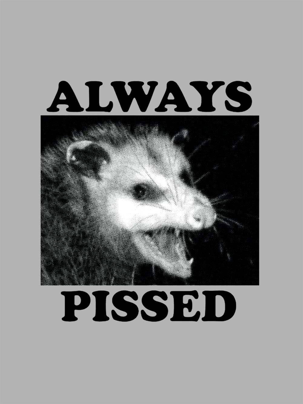 Always Pissed Washed Tshirt