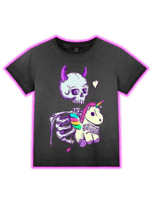 Dark Whimsy Washed Slim Tshirt