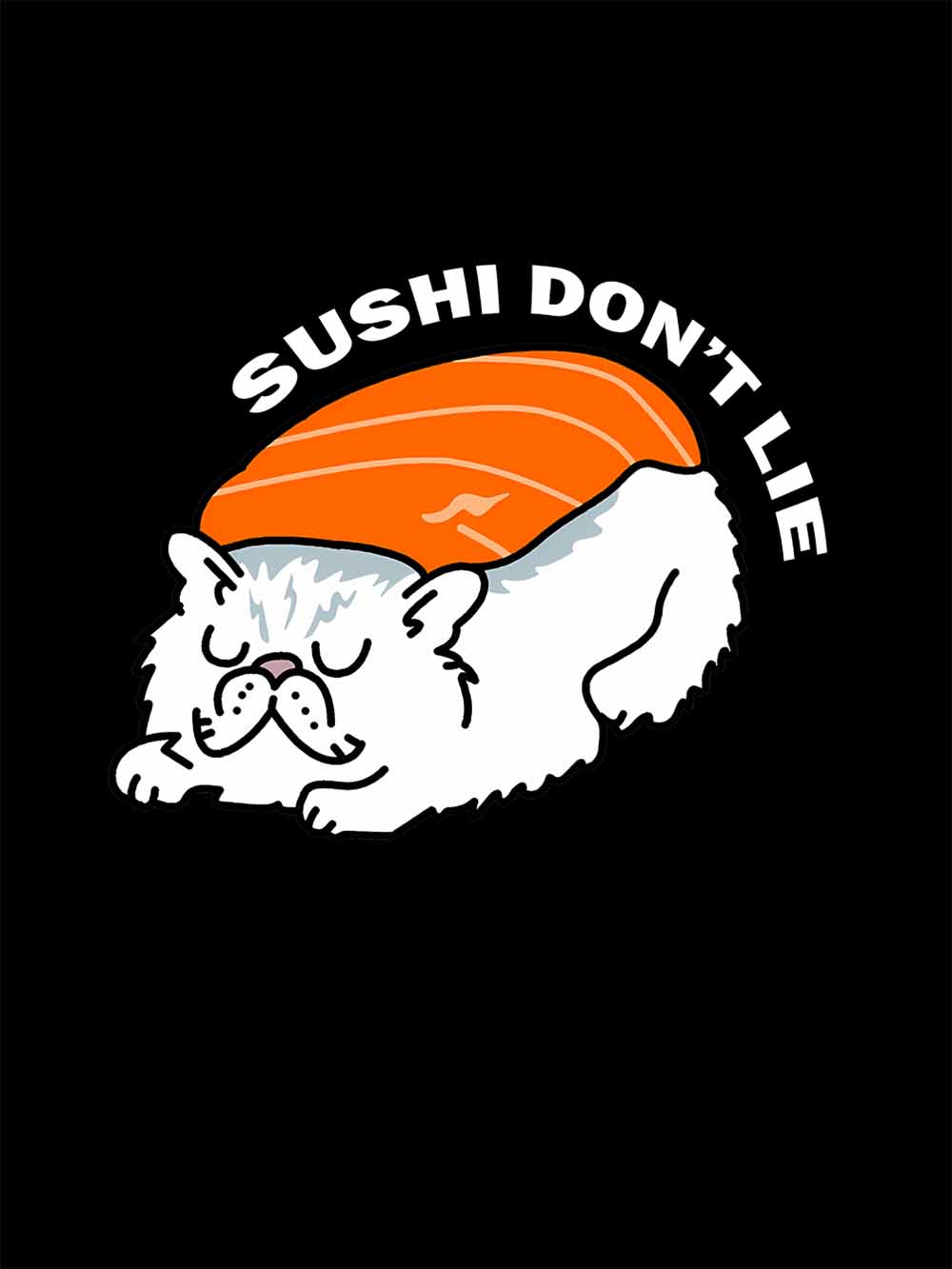 SUSHI DON IT LIE WASHED TSHIRT