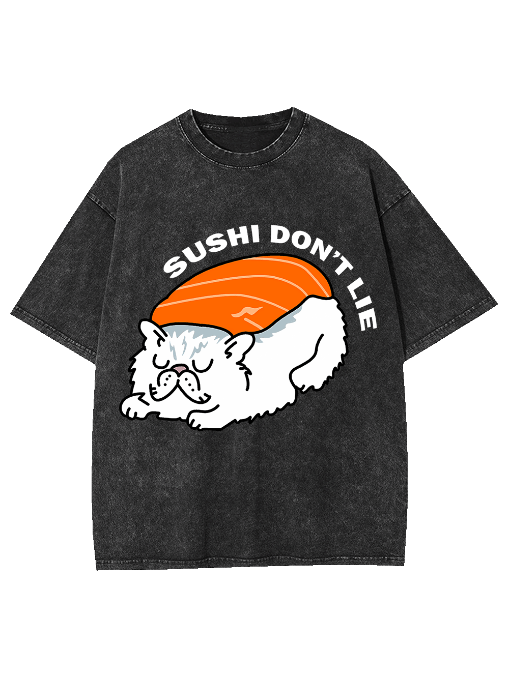 SUSHI DON IT LIE WASHED TSHIRT
