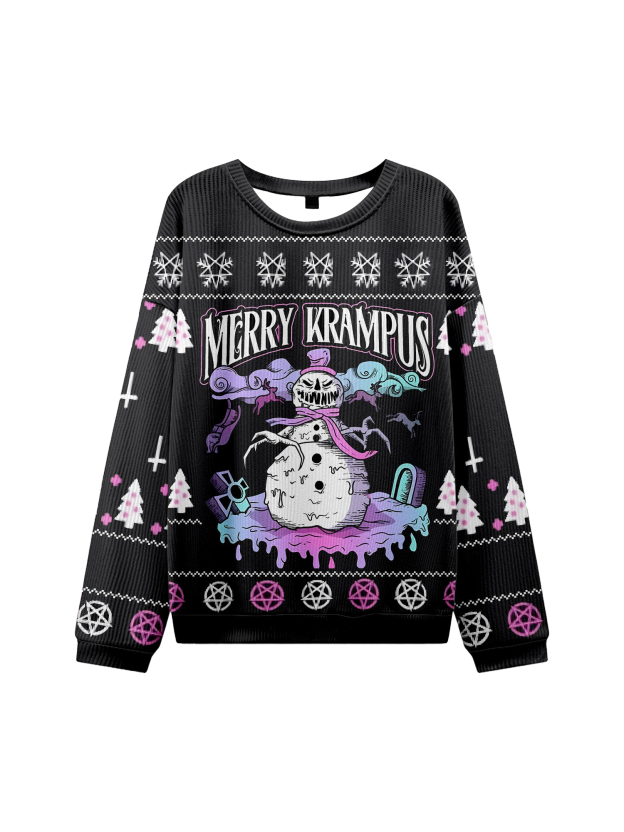 MERRY KRAMPUS UGLY CHRISTMAS SWEATSHIRT