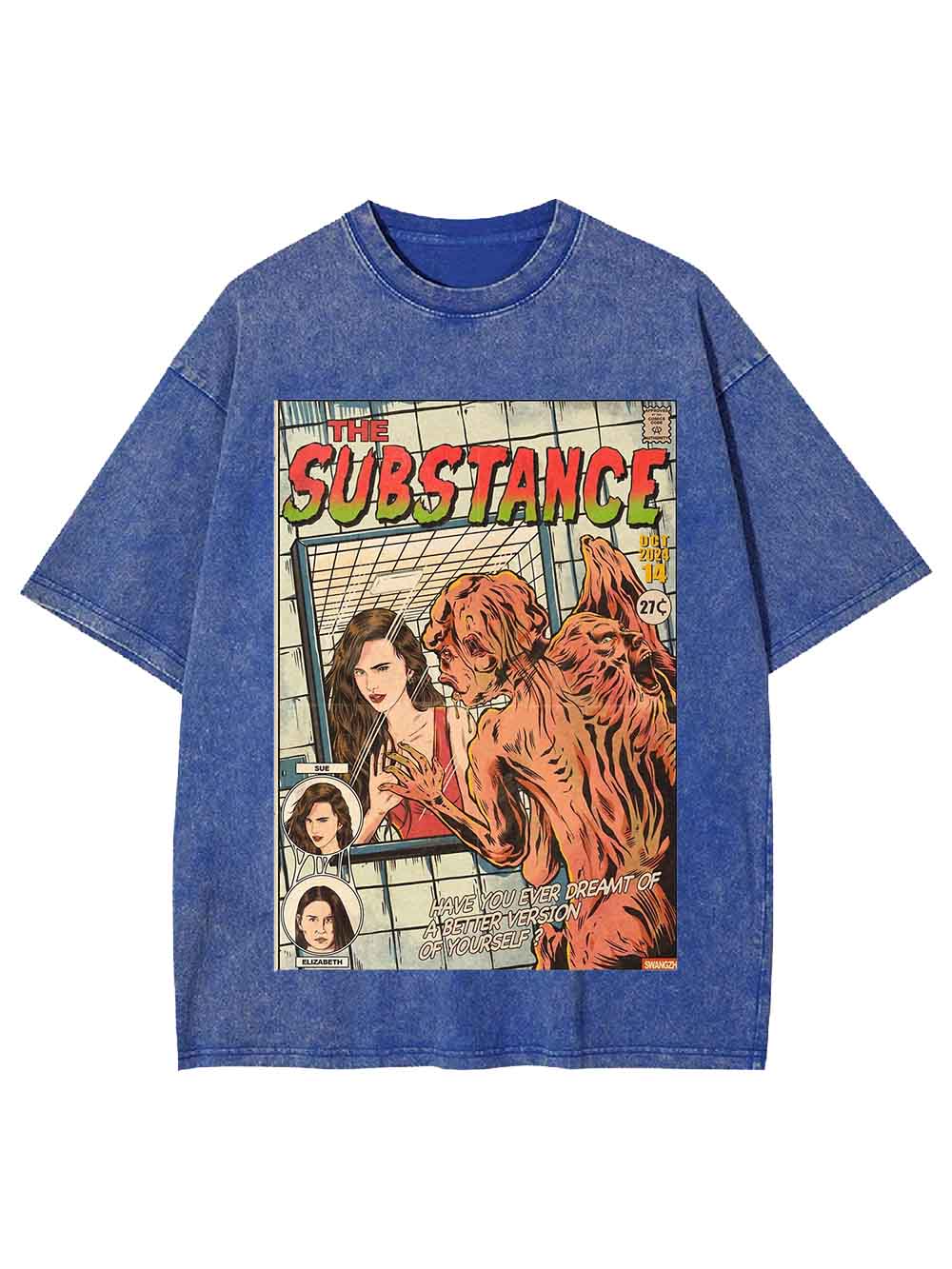 THE SUBSTANCE  WASHED TSHIRT