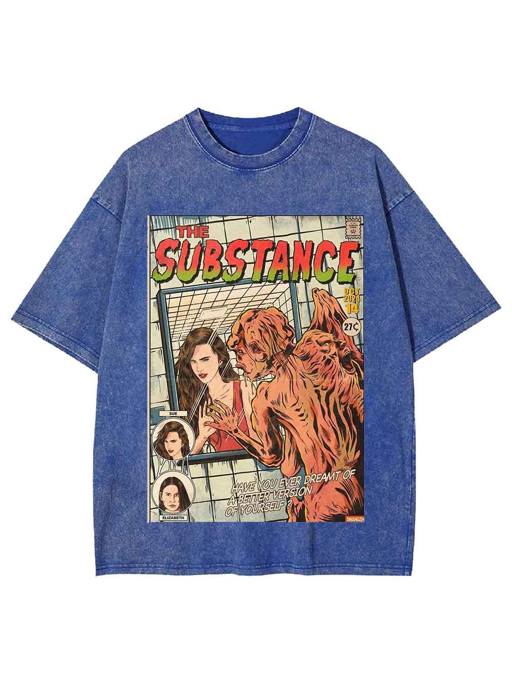 THE SUBSTANCE  WASHED TSHIRT