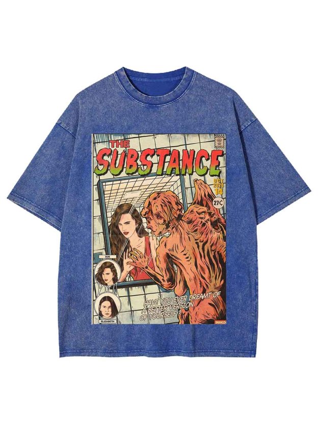 THE SUBSTANCE  WASHED TSHIRT