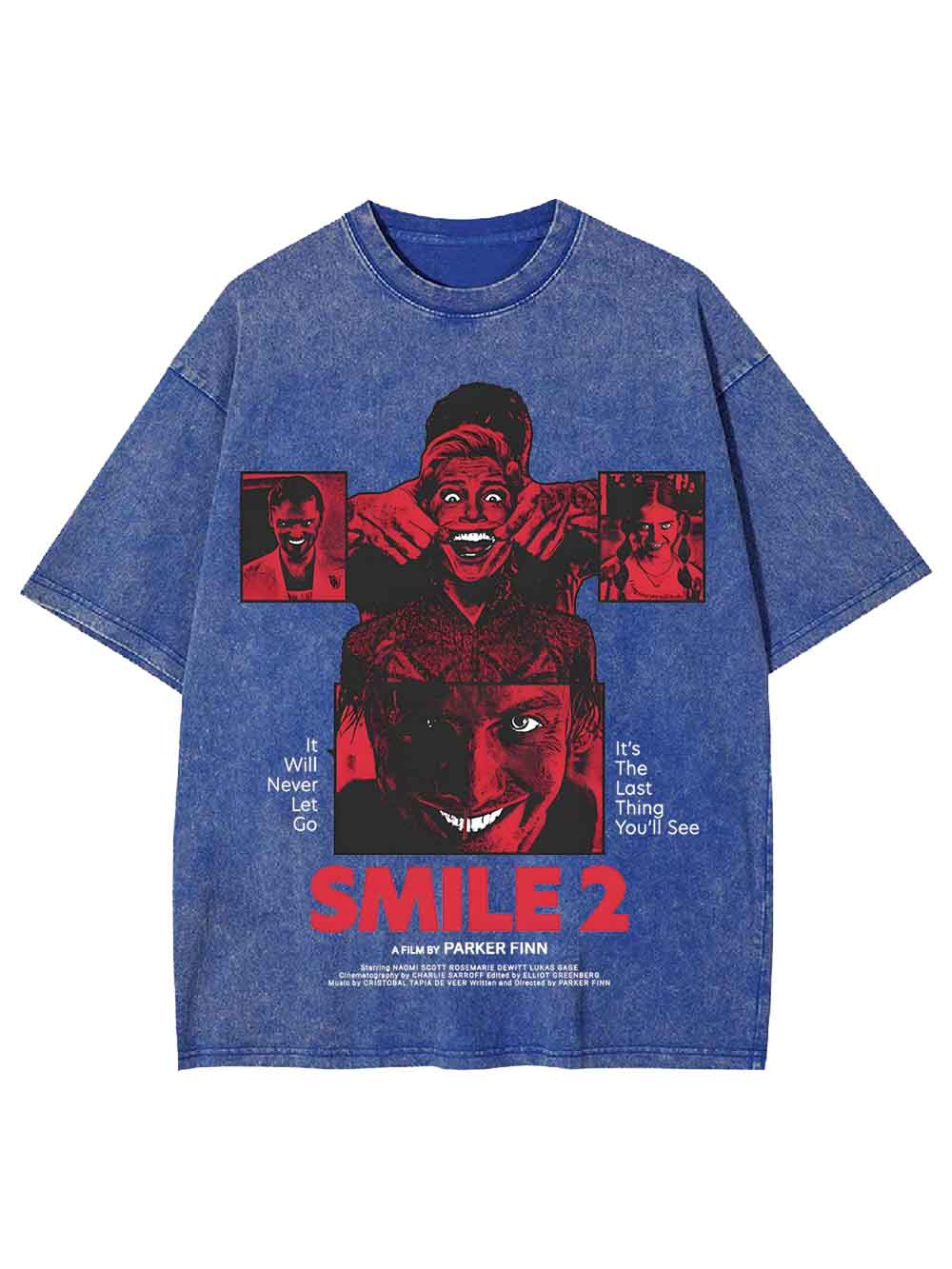 SMILE WASHED TSHIRT