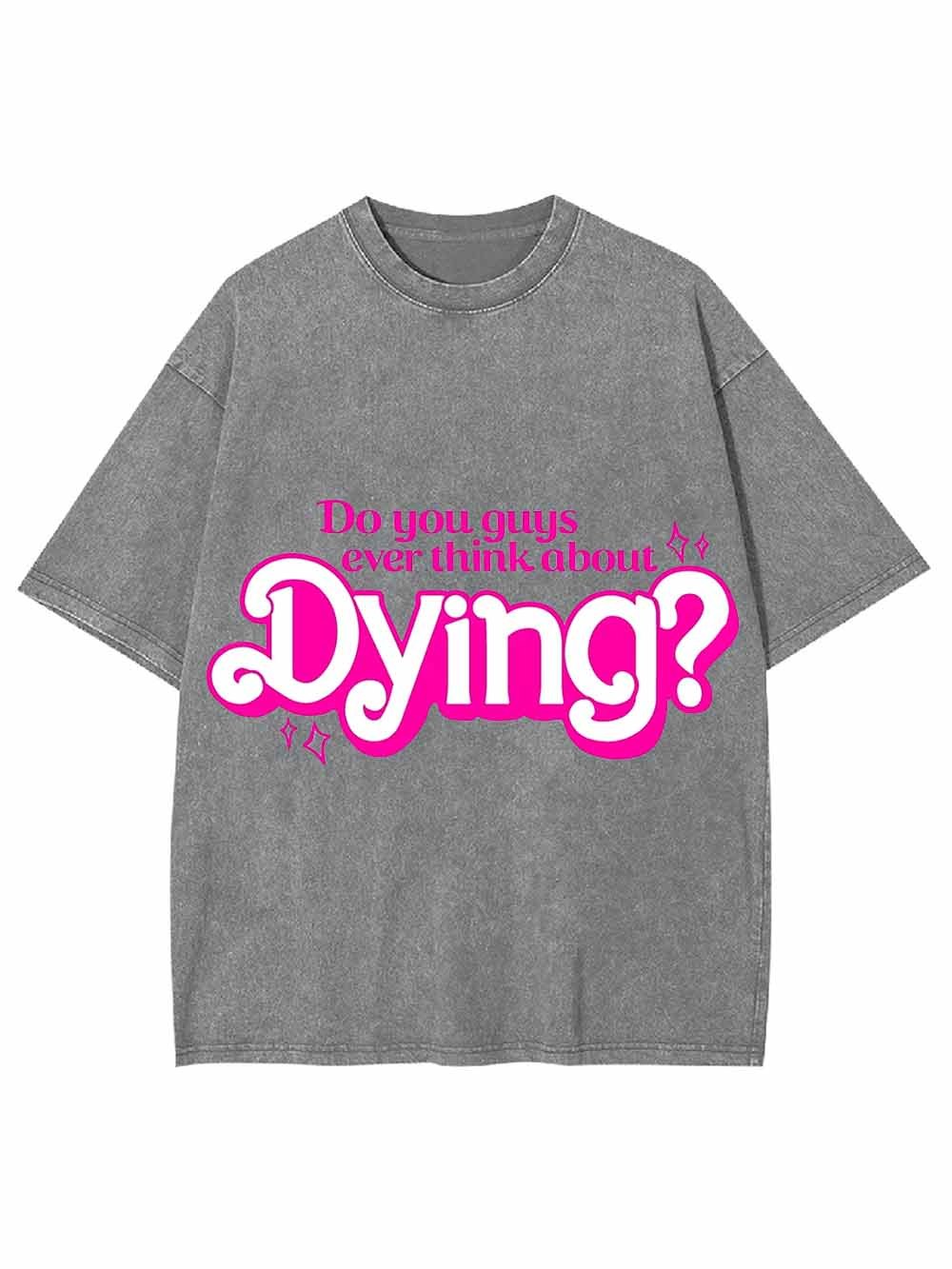 DYING WASHED TSHIRT
