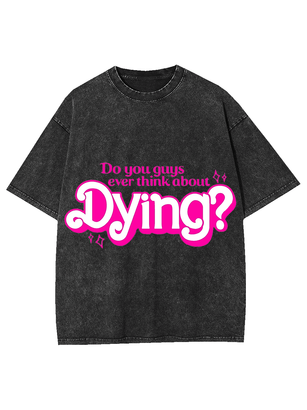 DYING WASHED TSHIRT