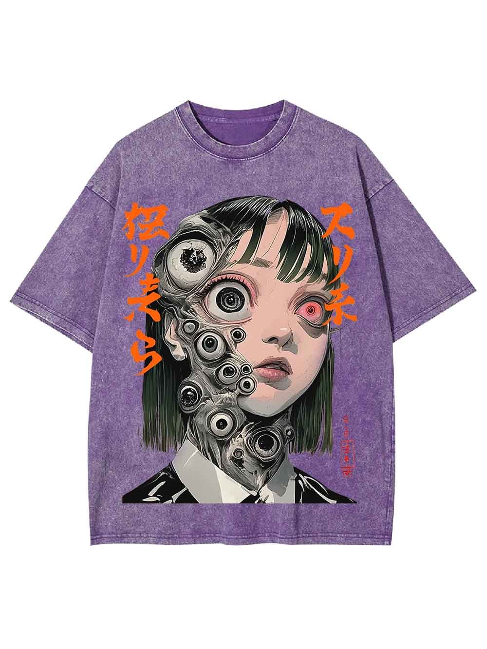 DISTORTED PERCEPTION WASHED TSHIRT