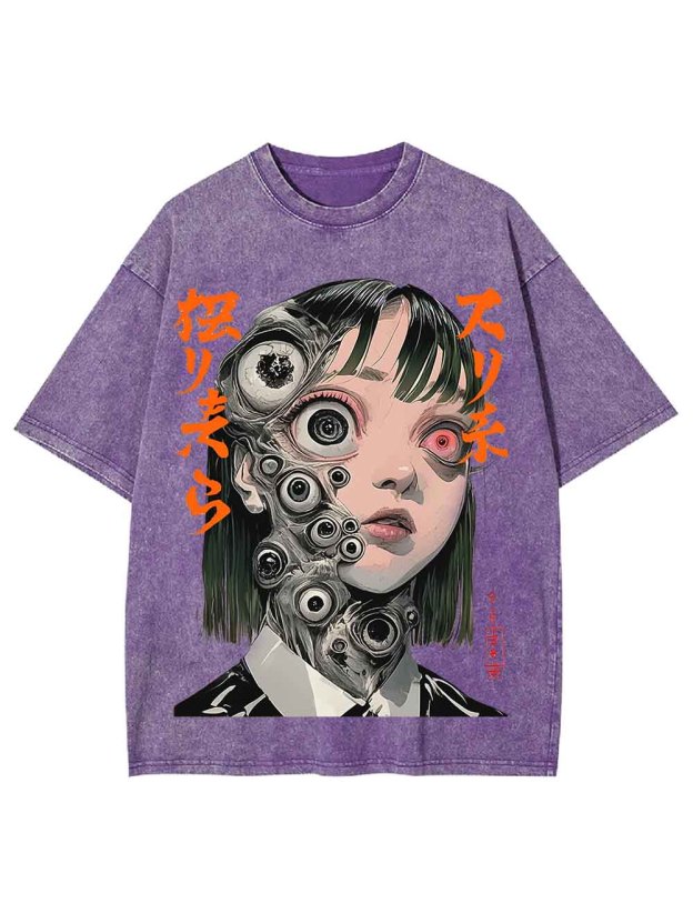 DISTORTED PERCEPTION WASHED TSHIRT