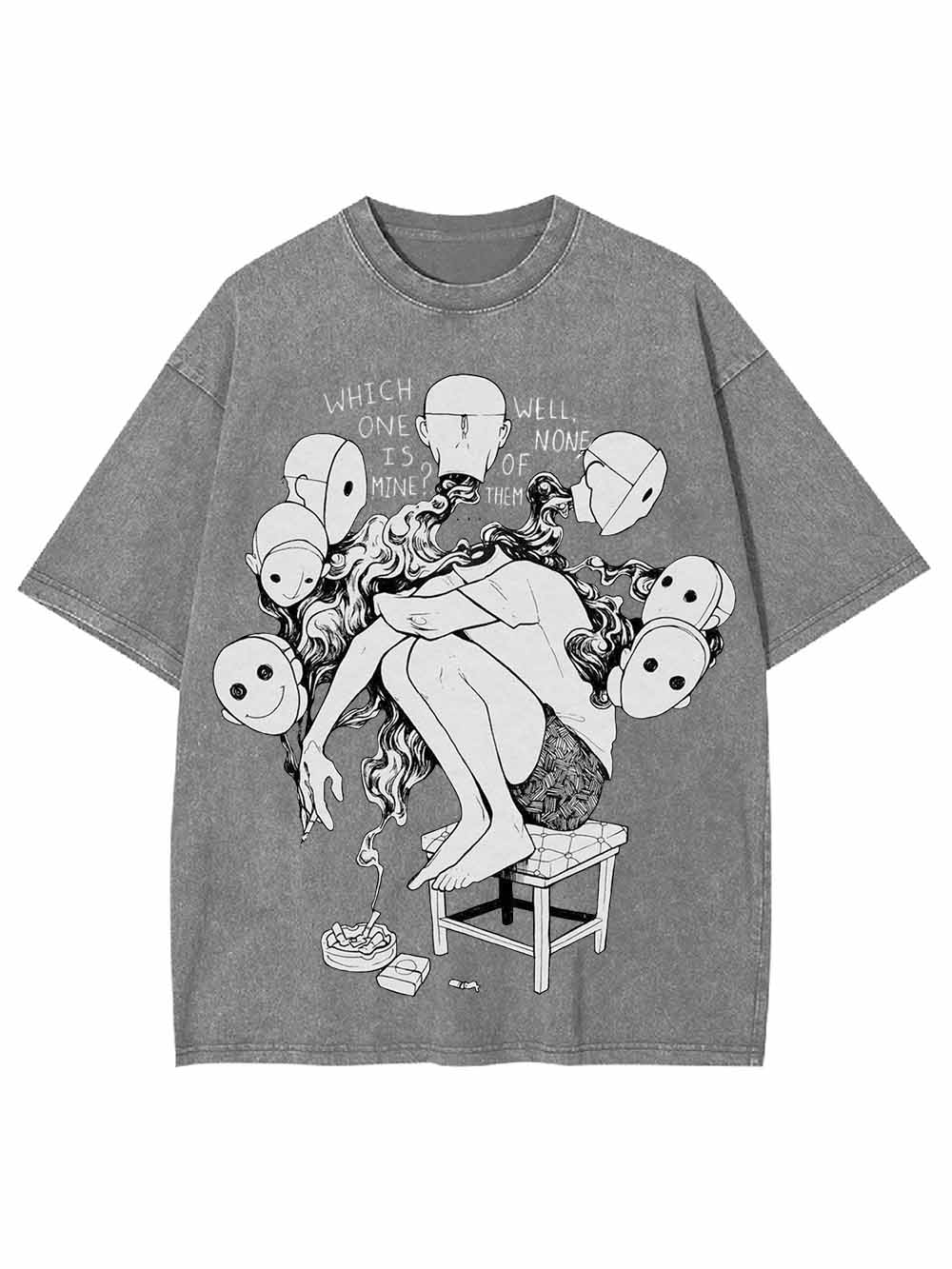 WHICH ONE IS MINE WASHED TSHIRT