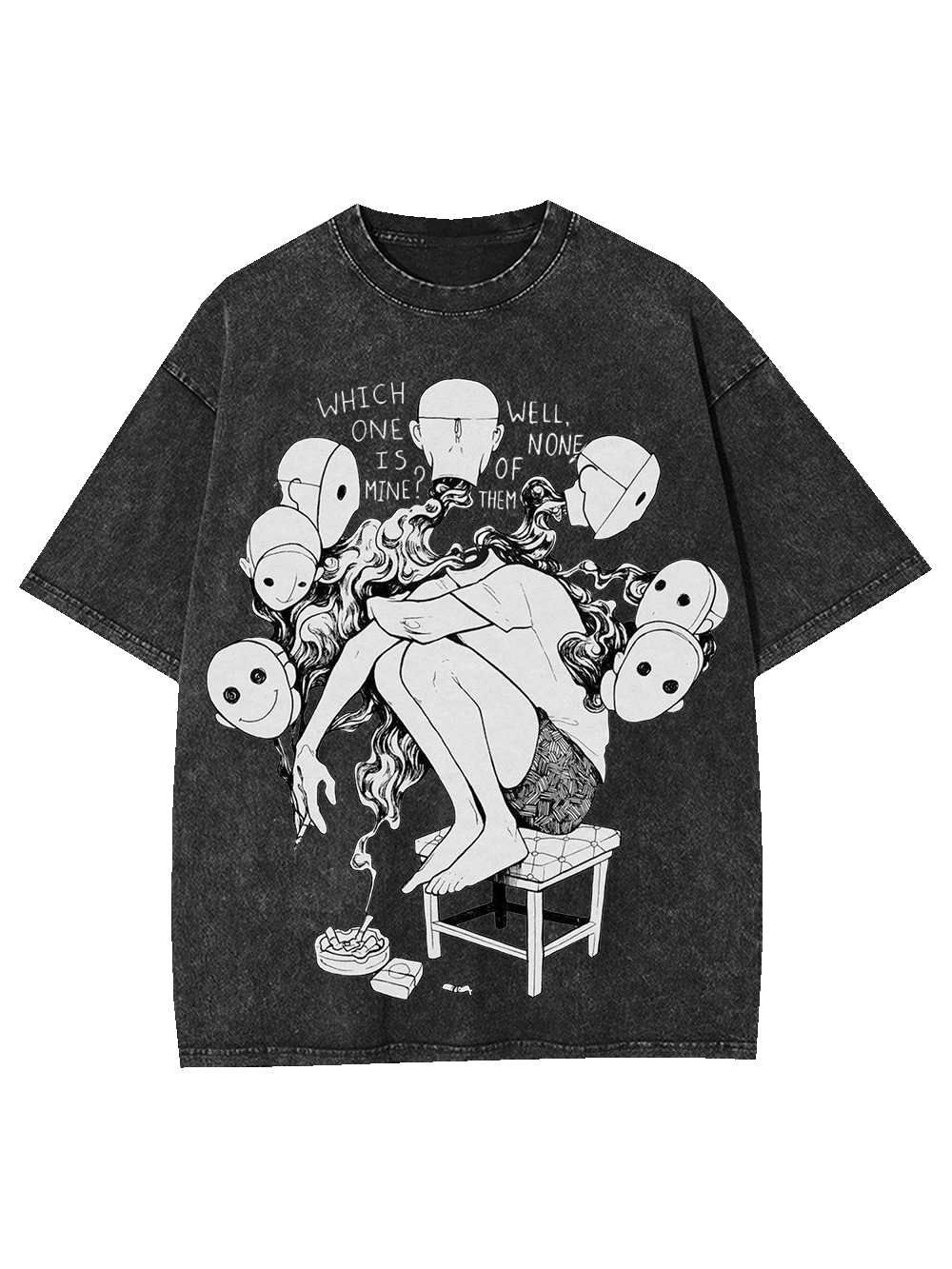 WHICH ONE IS MINE WASHED TSHIRT