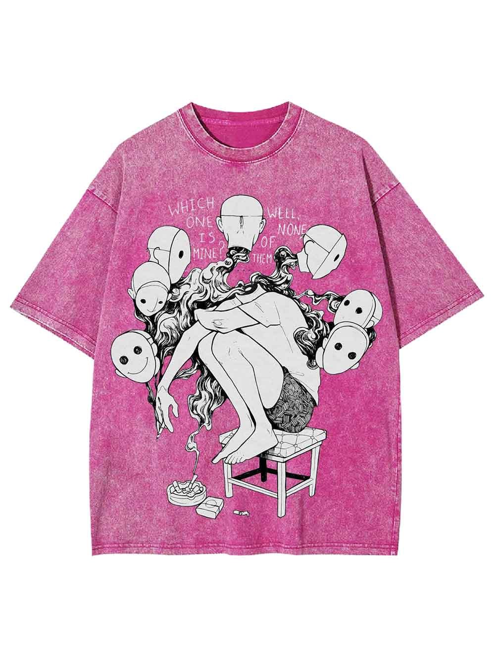 WHICH ONE IS MINE WASHED TSHIRT-ClassyOutlaw Sale