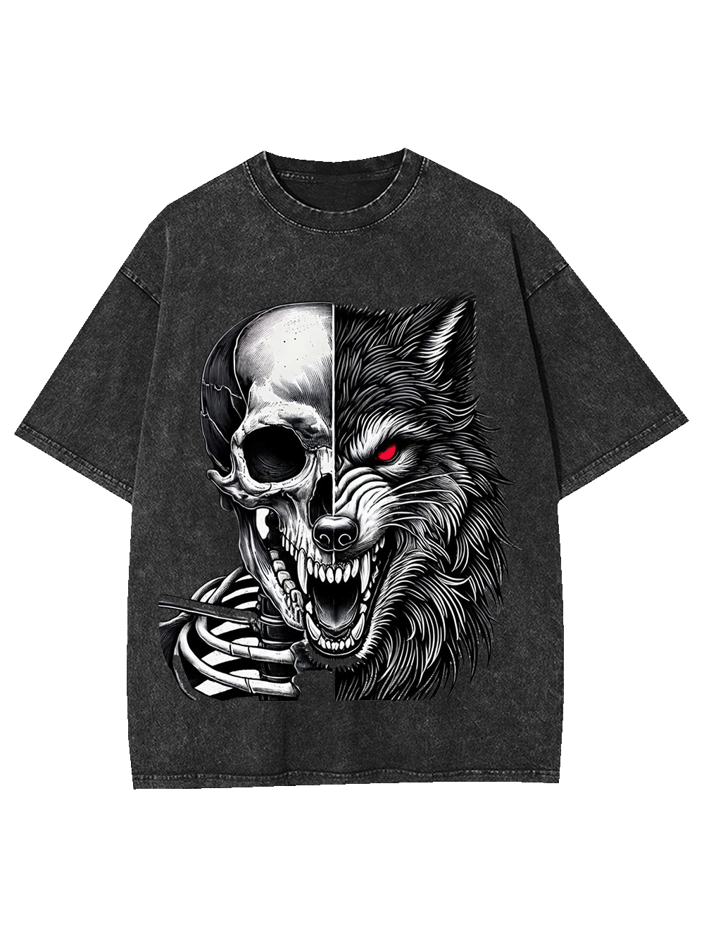 Duality of Life Washed Tshirt