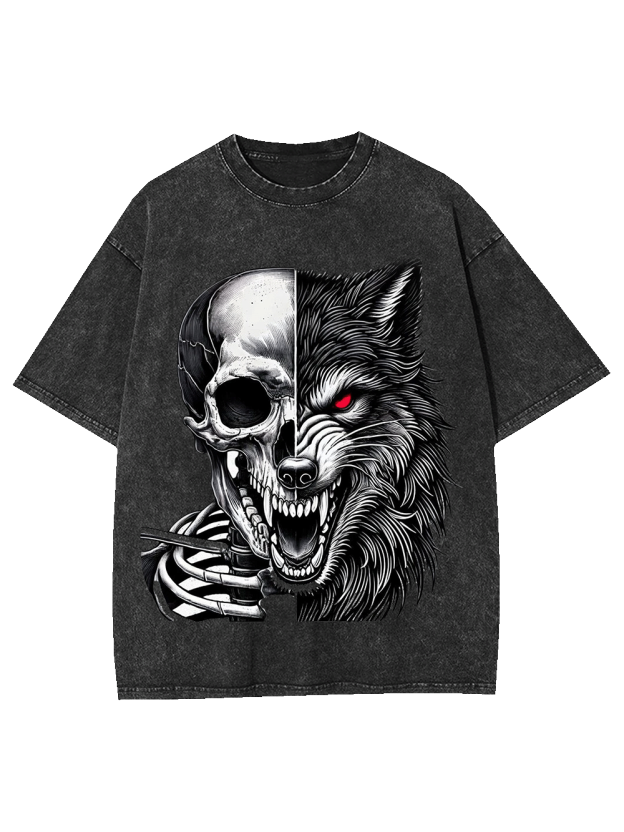 Duality of Life Washed Tshirt