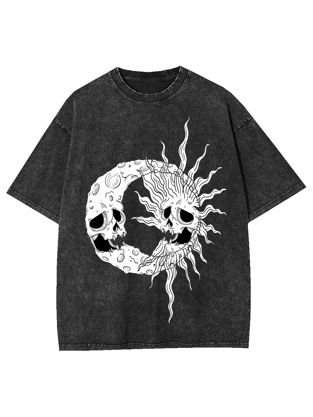 Celestial Skull Washed Tshirt