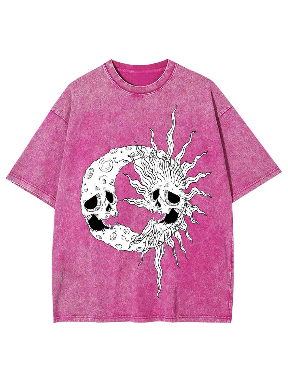 Celestial Skull Washed Tshirt