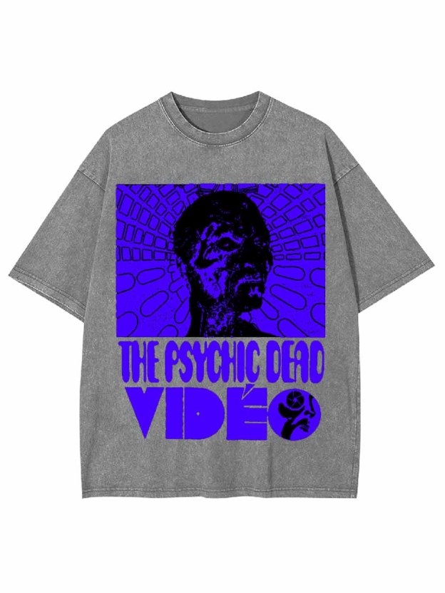 The Psychic Dero Vide Washed Tshirt