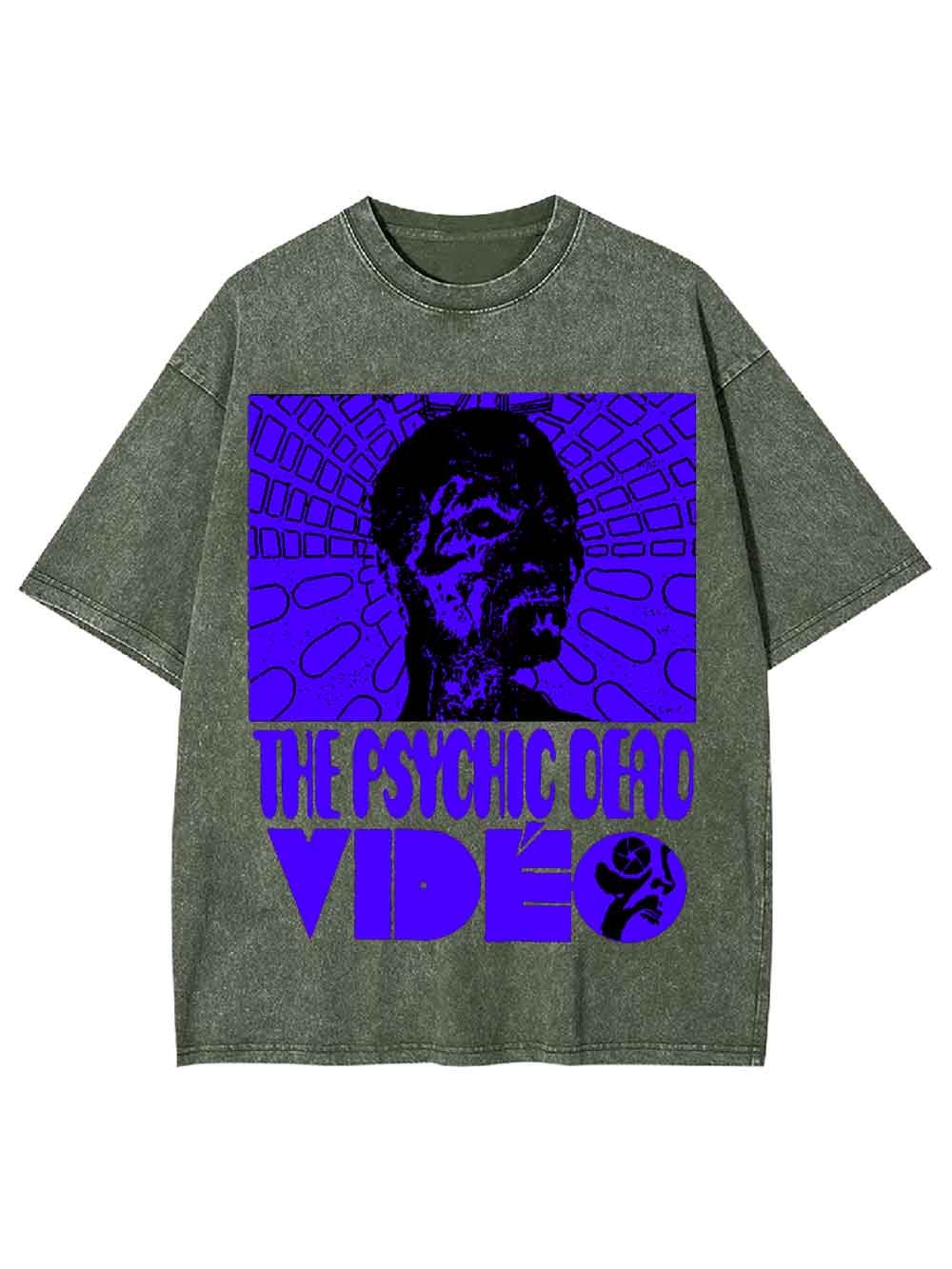 The Psychic Dero Vide Washed Tshirt