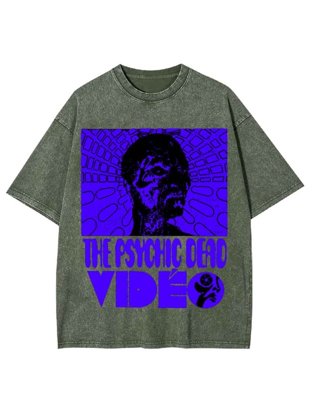 The Psychic Dero Vide Washed Tshirt