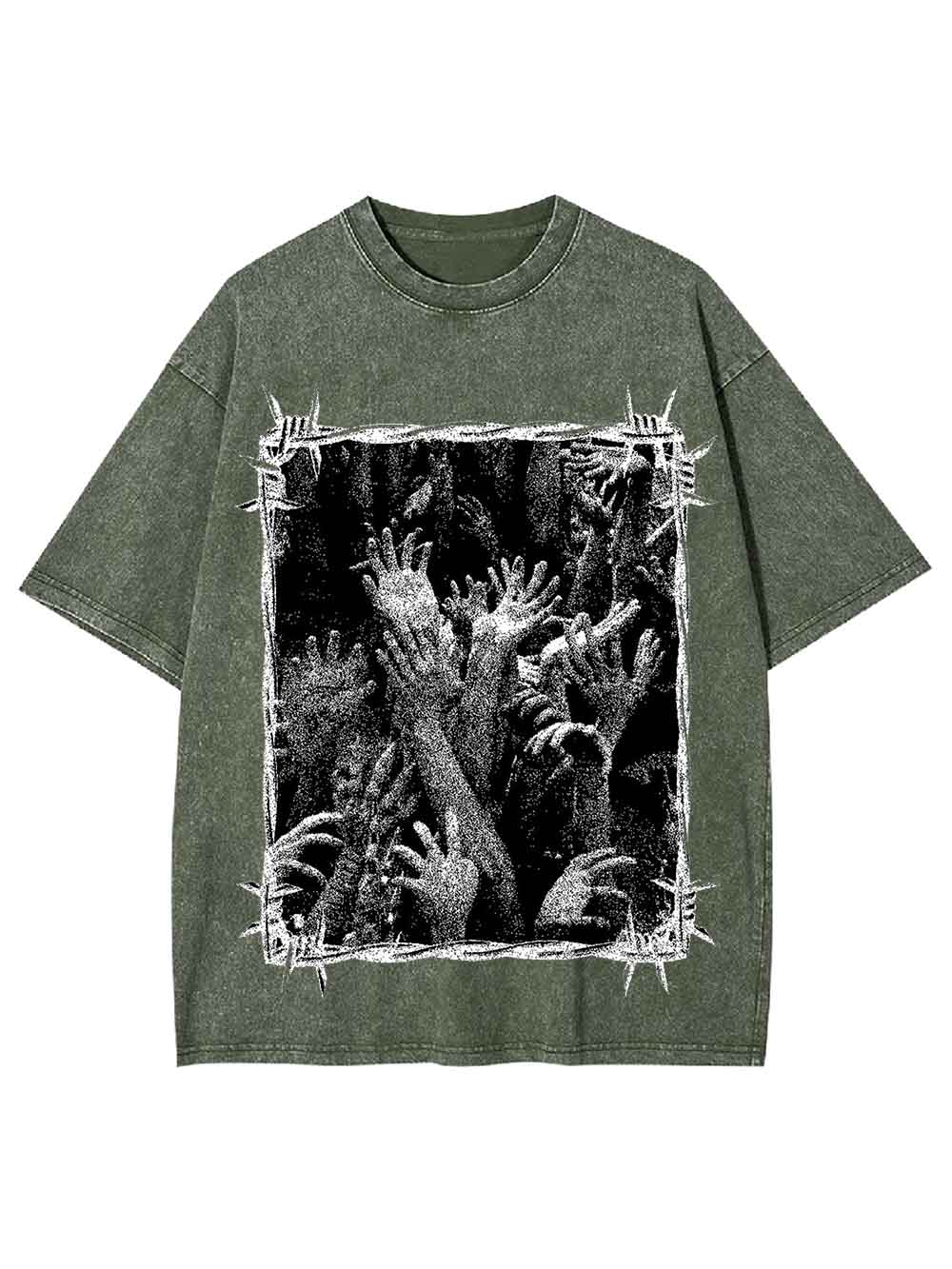 Tangled Panic Washed Tshirt