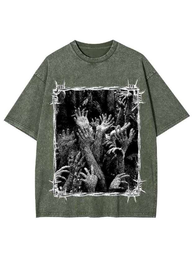Tangled Panic Washed Tshirt