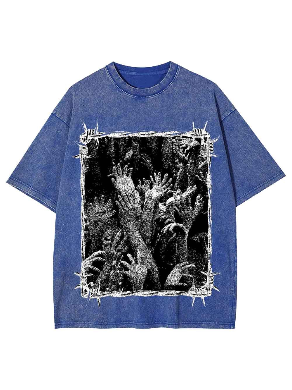 Tangled Panic Washed Tshirt