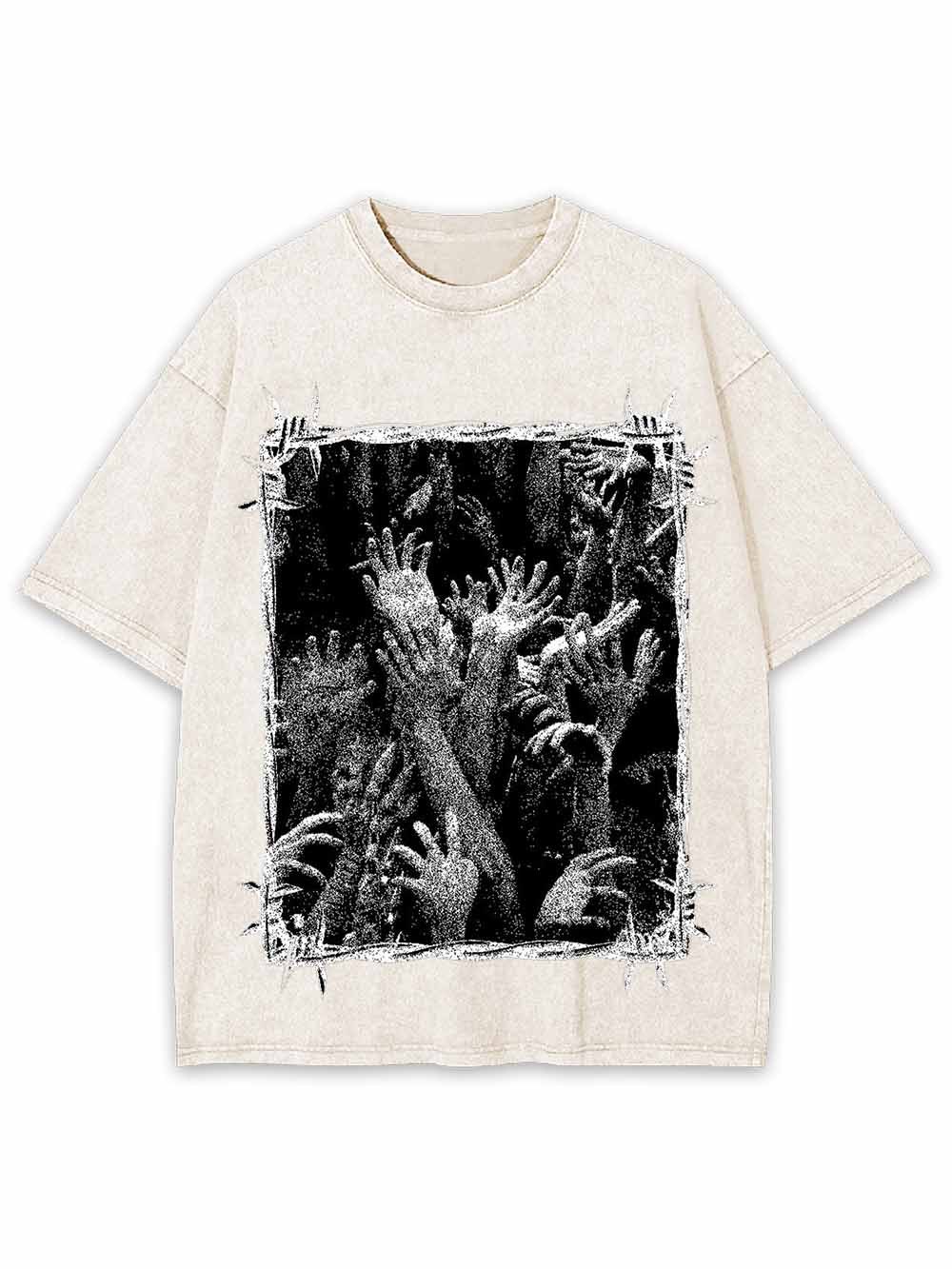 Tangled Panic Washed Tshirt