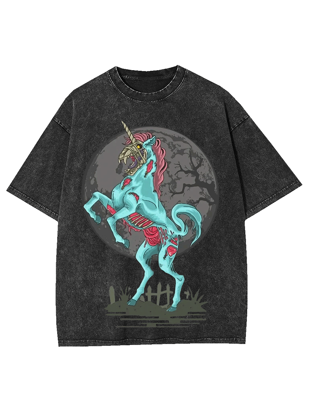Lunar Unicorn Washed Tshirt