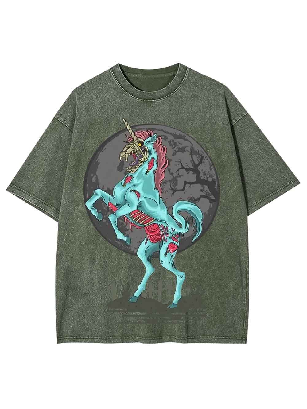 Lunar Unicorn Washed Tshirt