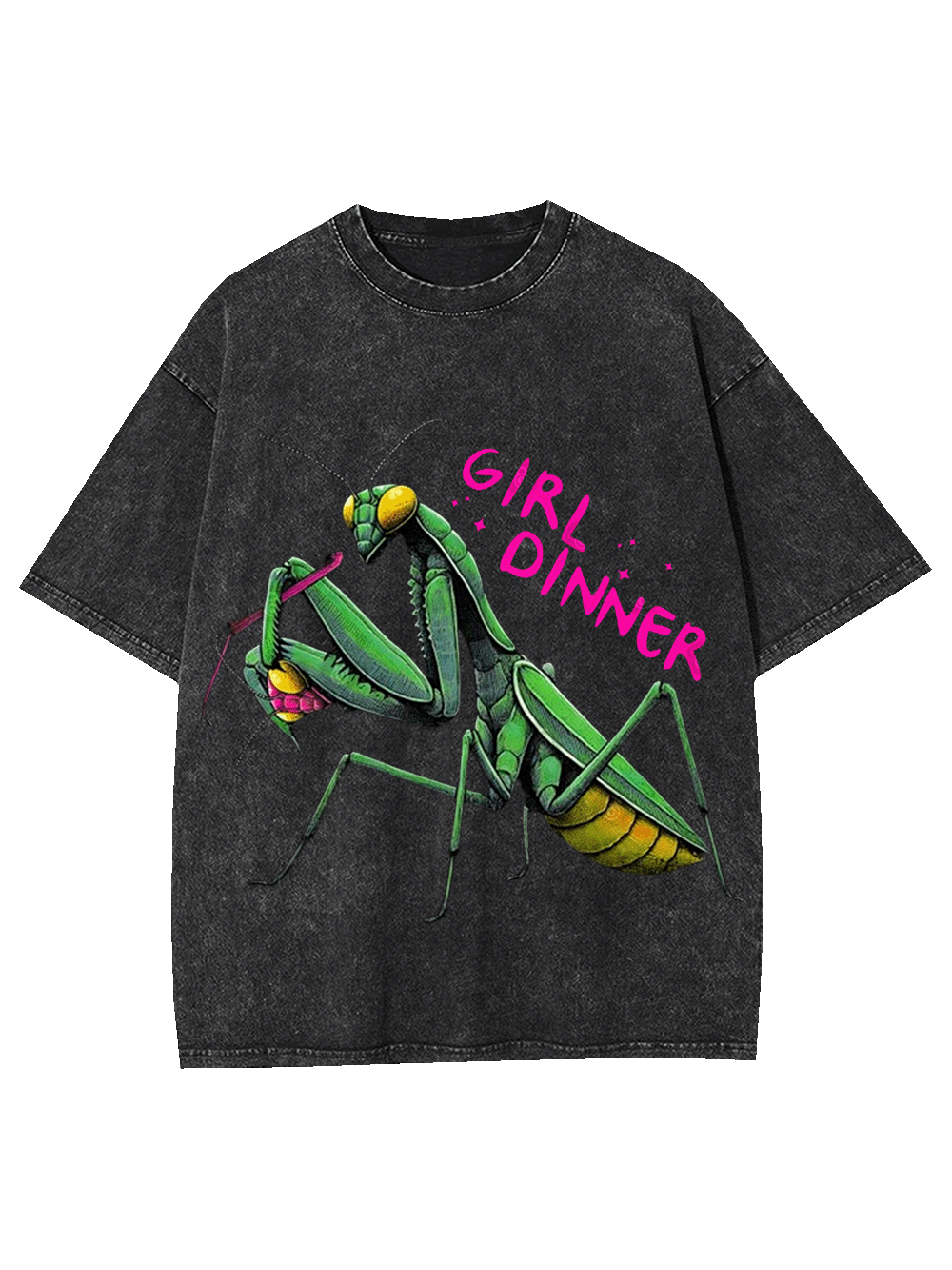 Girl Dinner Washed Tshirt