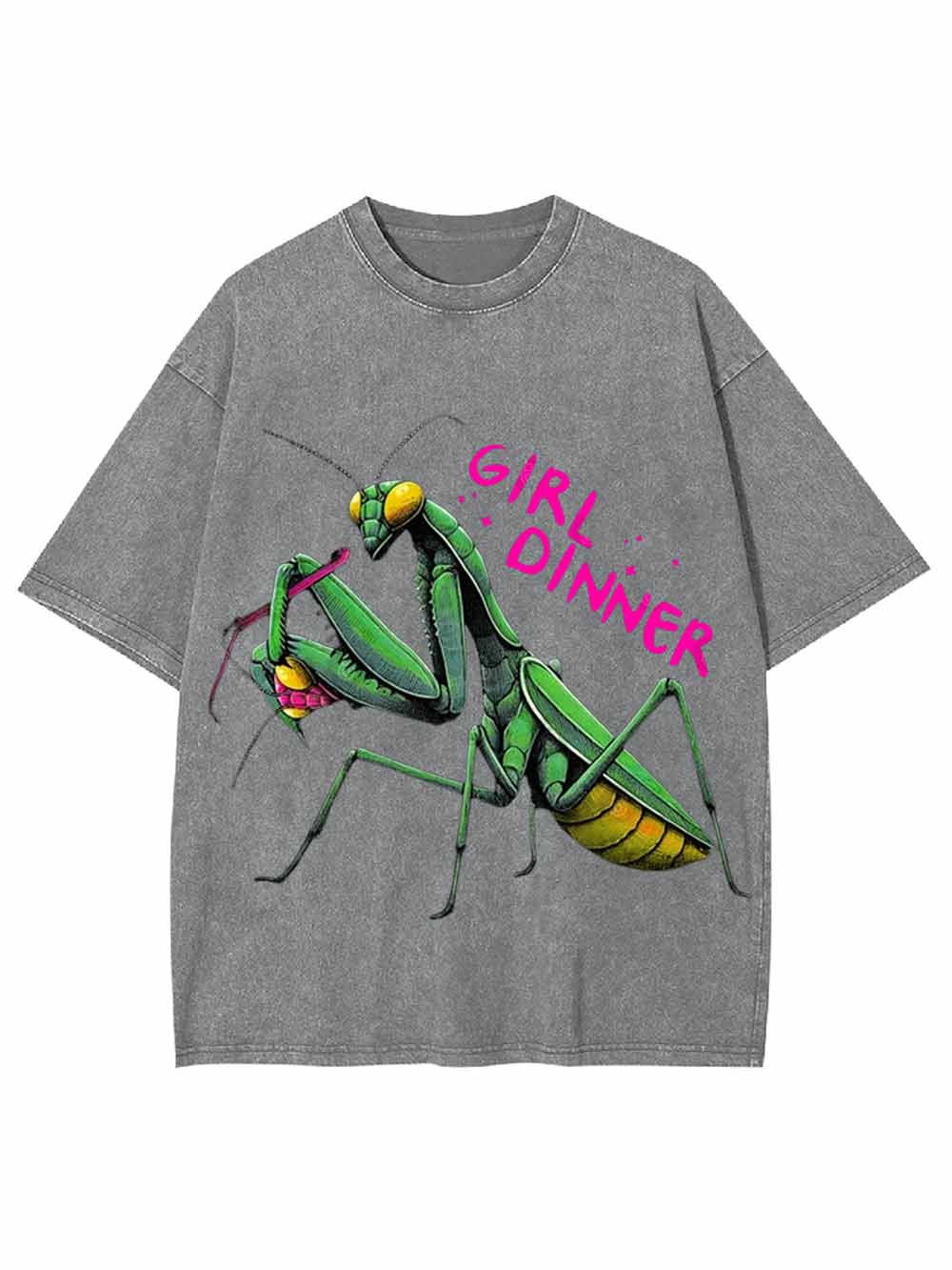 Girl Dinner Washed Tshirt