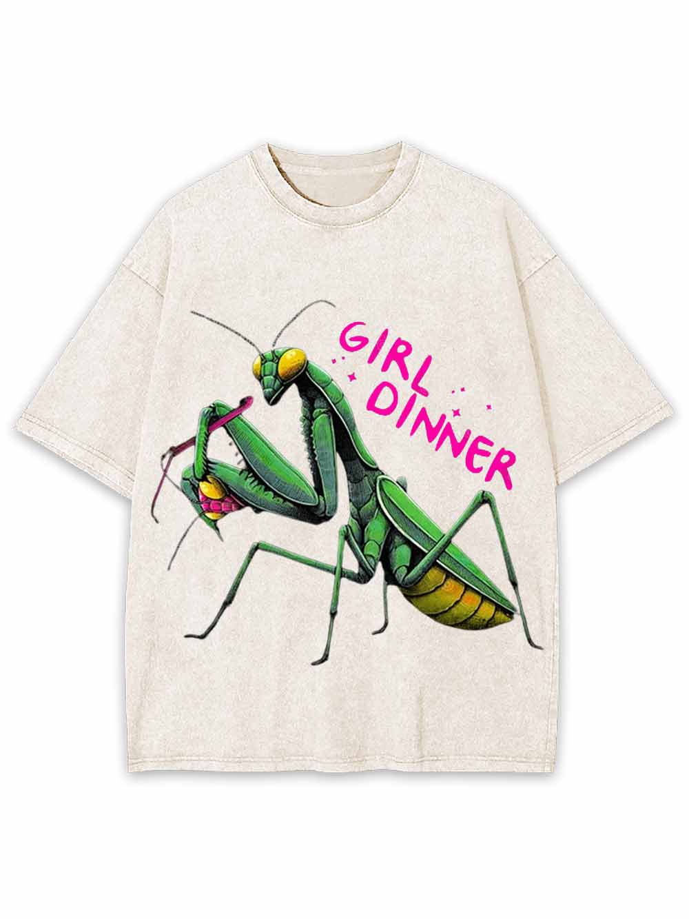 Girl Dinner Washed Tshirt