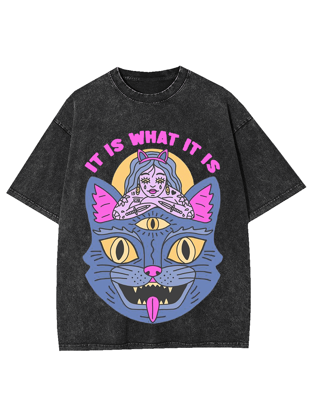 It Is What It Is Washed Tshirt