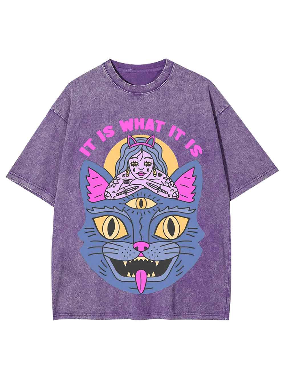 It Is What It Is Washed Tshirt