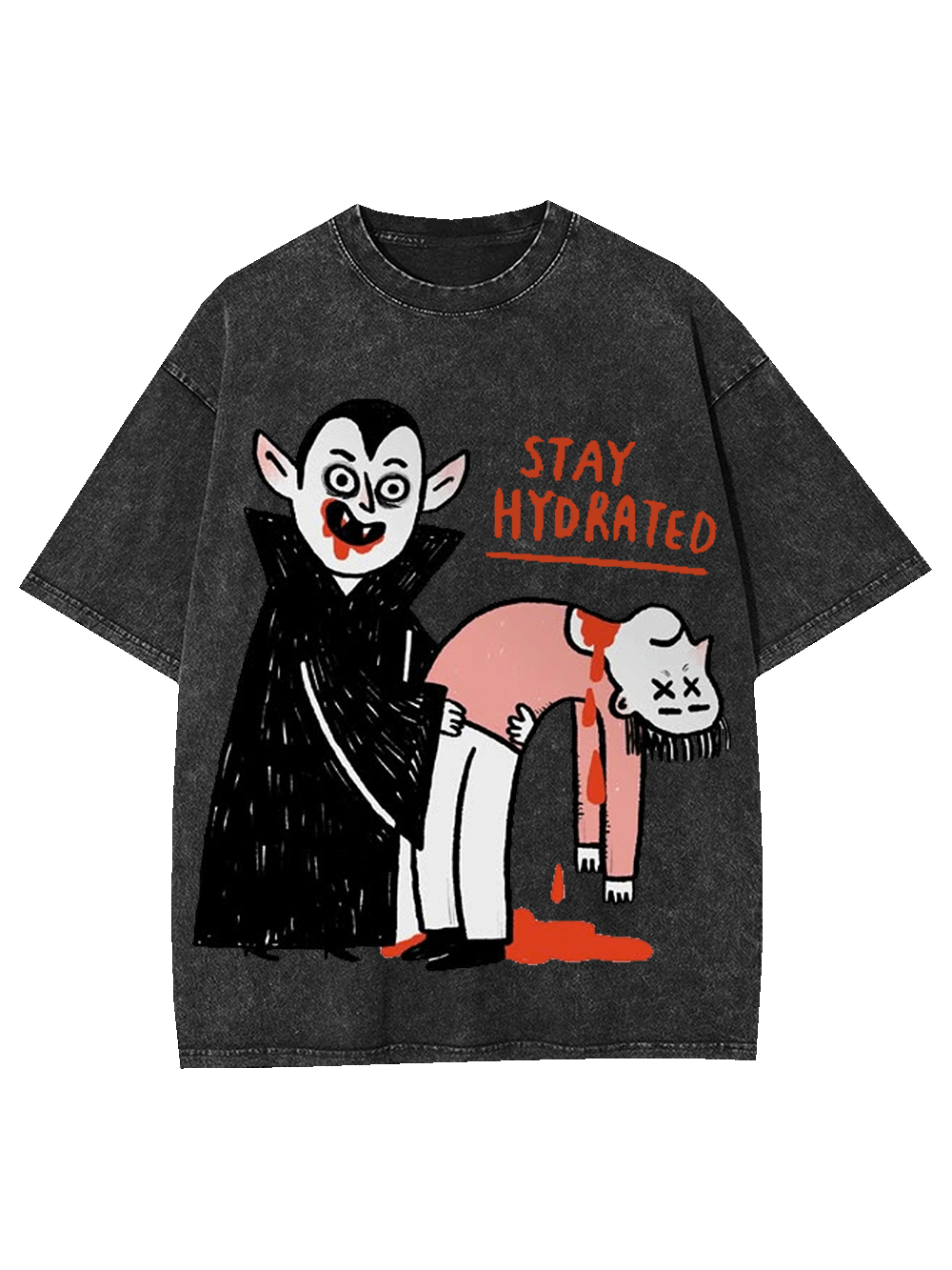 Stay Hydrated Washed Tshirt