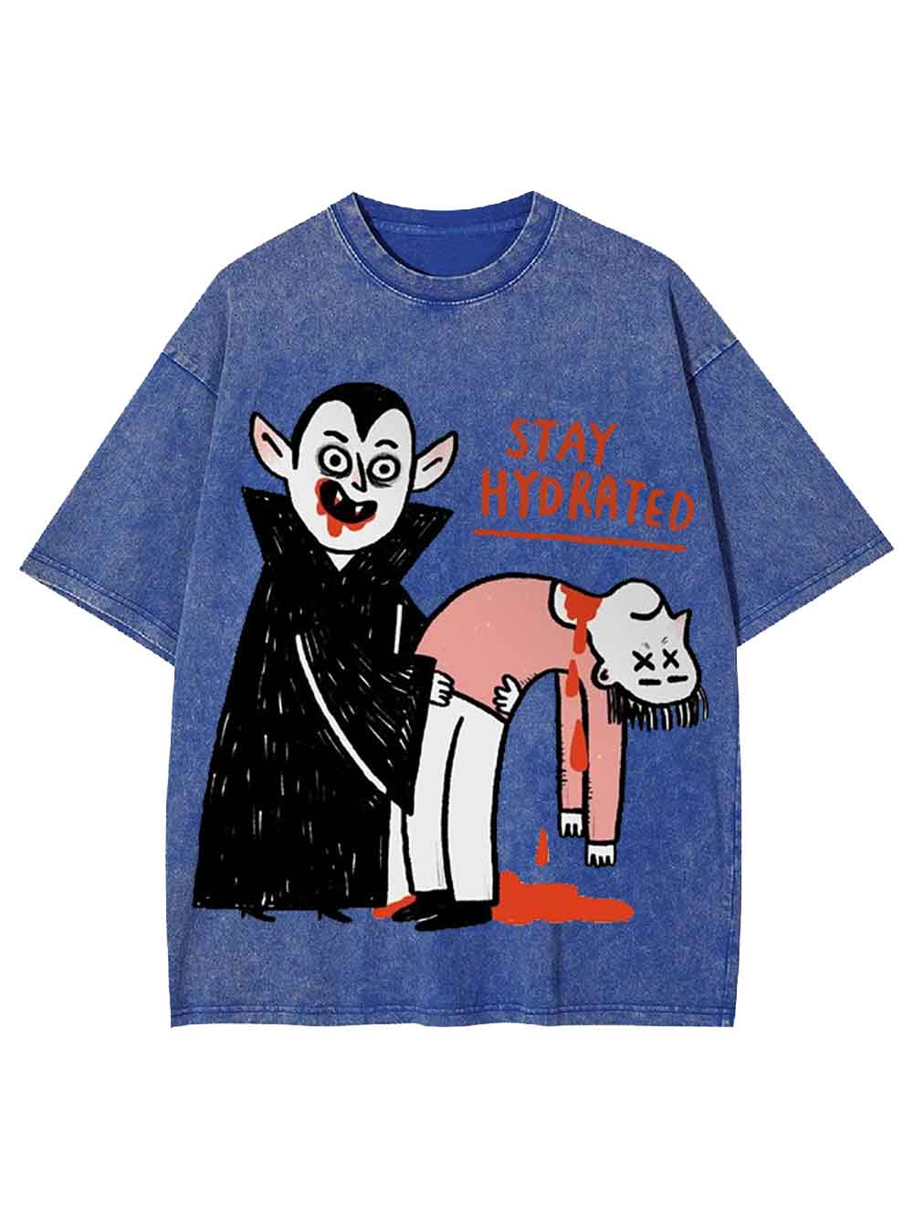 Stay Hydrated Washed Tshirt