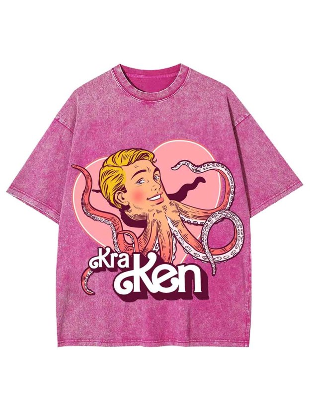 Kraken Washed Tshirt