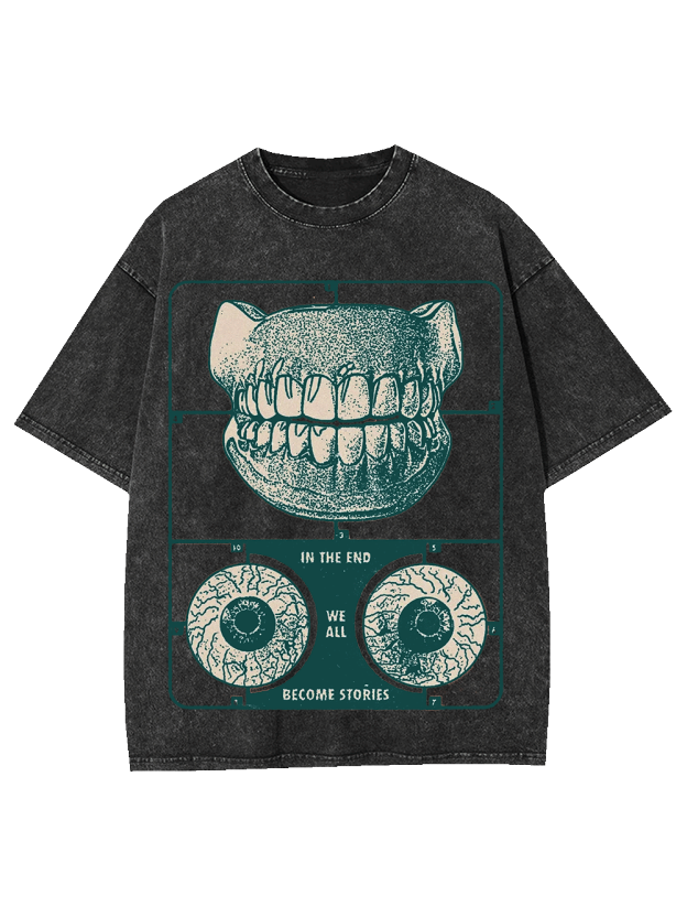 Stories in Our Gaze Washed Tshirt