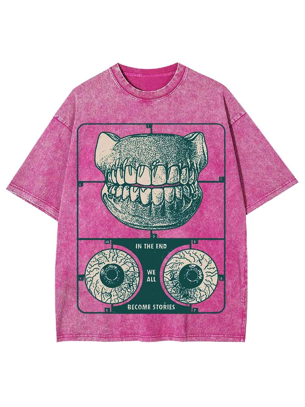 Stories in Our Gaze Washed Tshirt