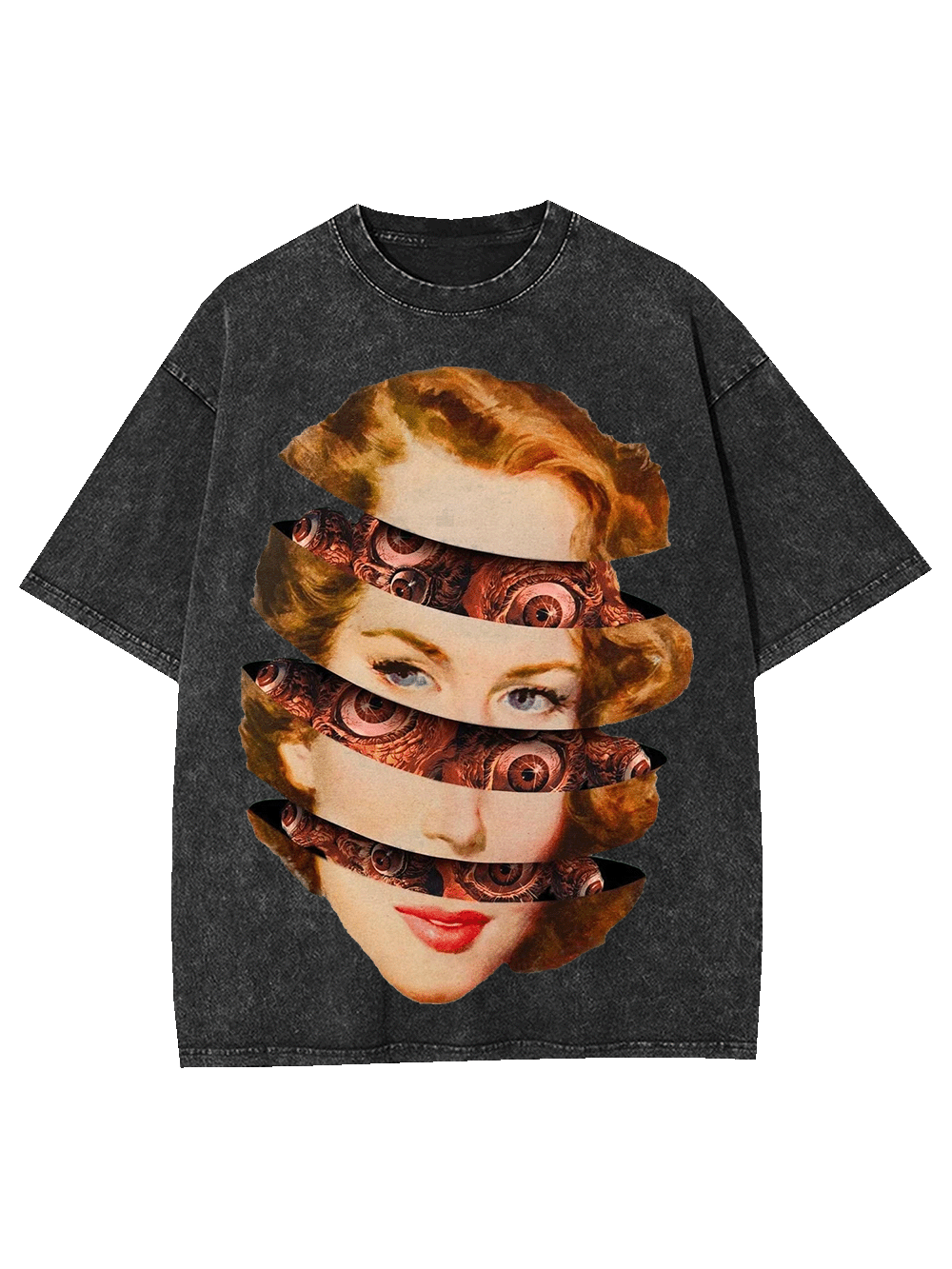 Mechanical Layers Washed Tshirt