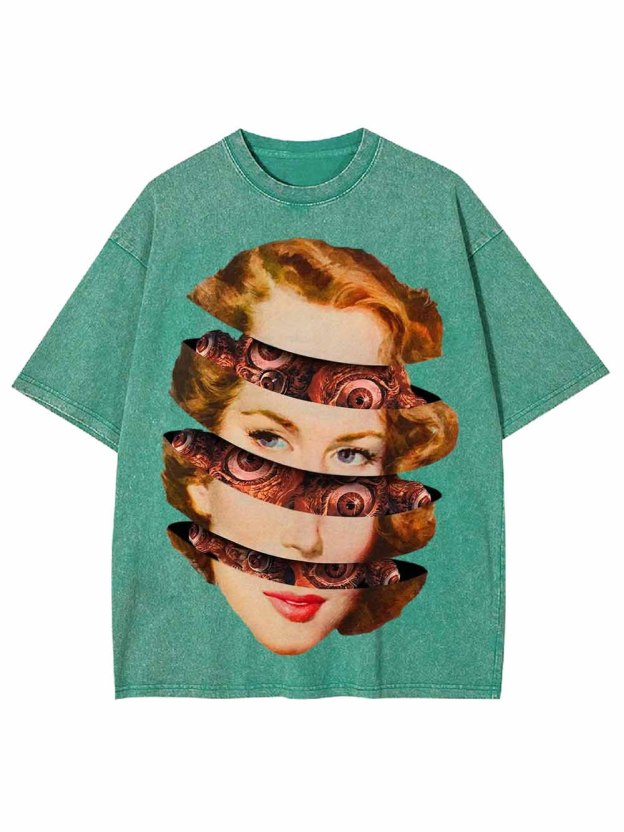 Mechanical Layers Washed Tshirt