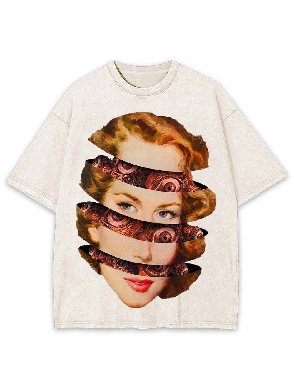 Mechanical Layers Washed Tshirt